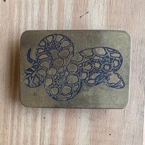 Brass Snake Belt Buckle